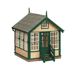 44-0184G Platform Mounted Signal Box Green (image for) 44-0184G Platform Mounted Signal Box Green